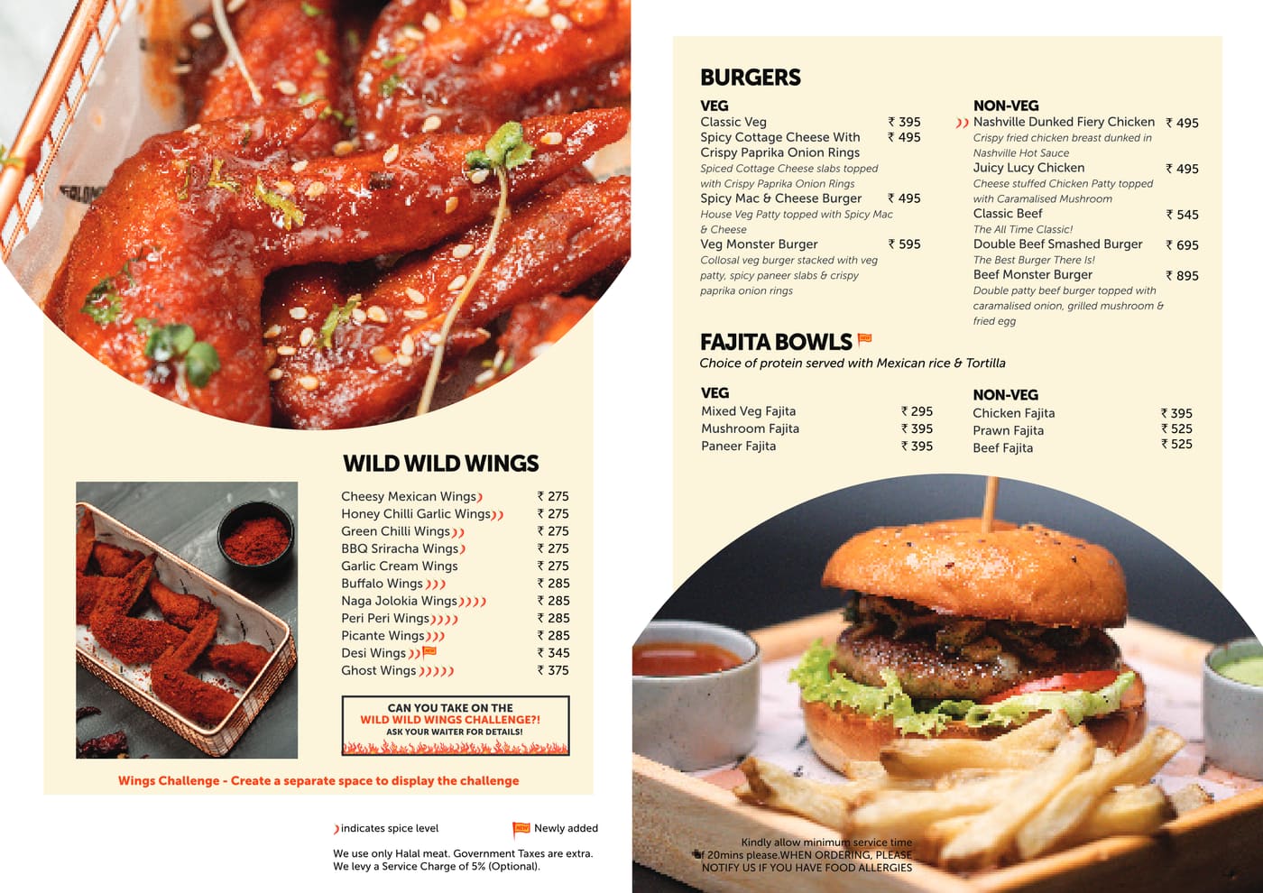 Goldman's Steakhouse menu page 3